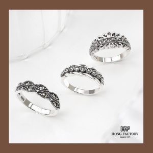 Silver Marcasite Rings